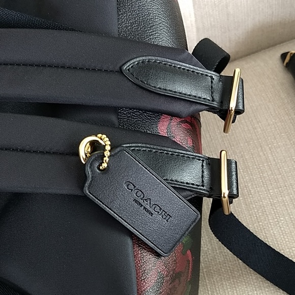 NWT Coach Jumbo Floral backpack and wallet set - Picture 7 of 8